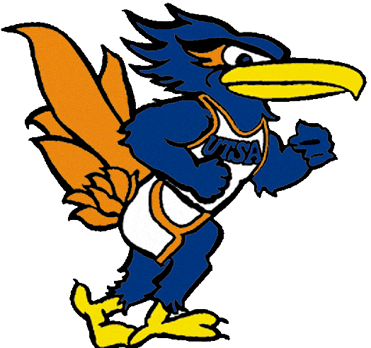 Texas-SA Roadrunners 1996-2007 Mascot Logo diy fabric transfers